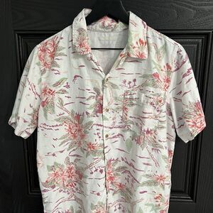 MOTHER The Islander Aloha Tropical Hawaiian Shirt Size Small